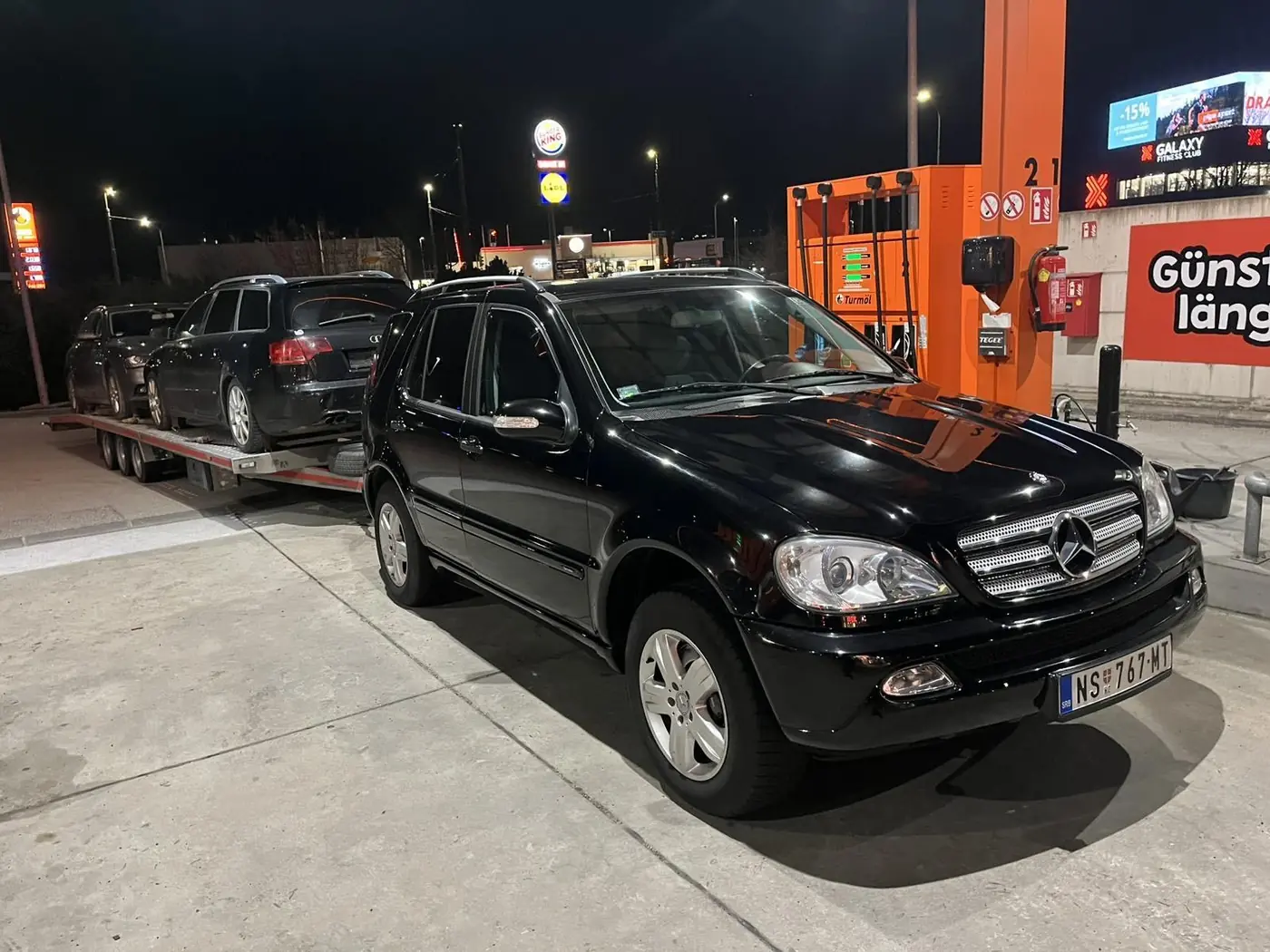 Transport dva vozila