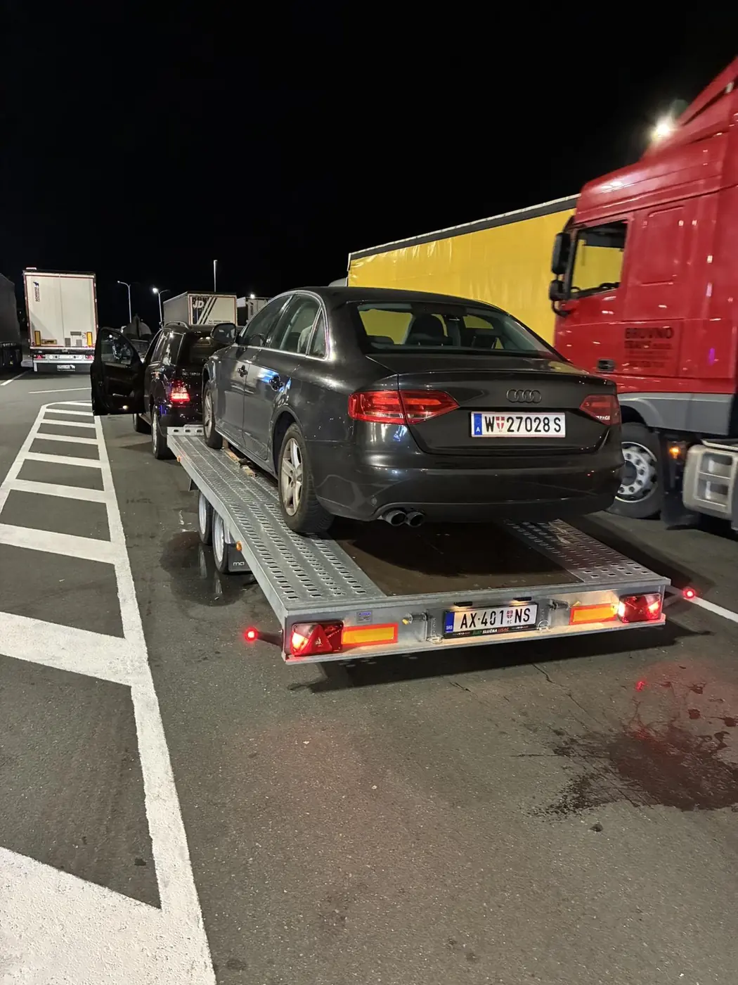 Transport vozila Šlep službe Lisac
